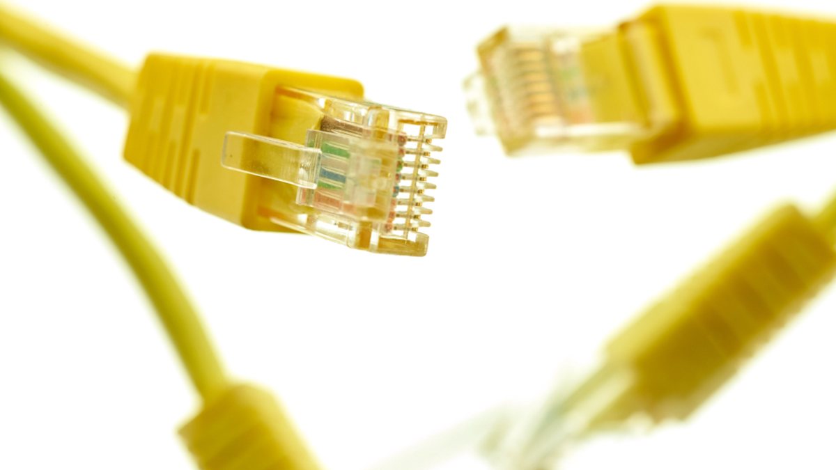 Cables de red Ethernet con conectores RJ45