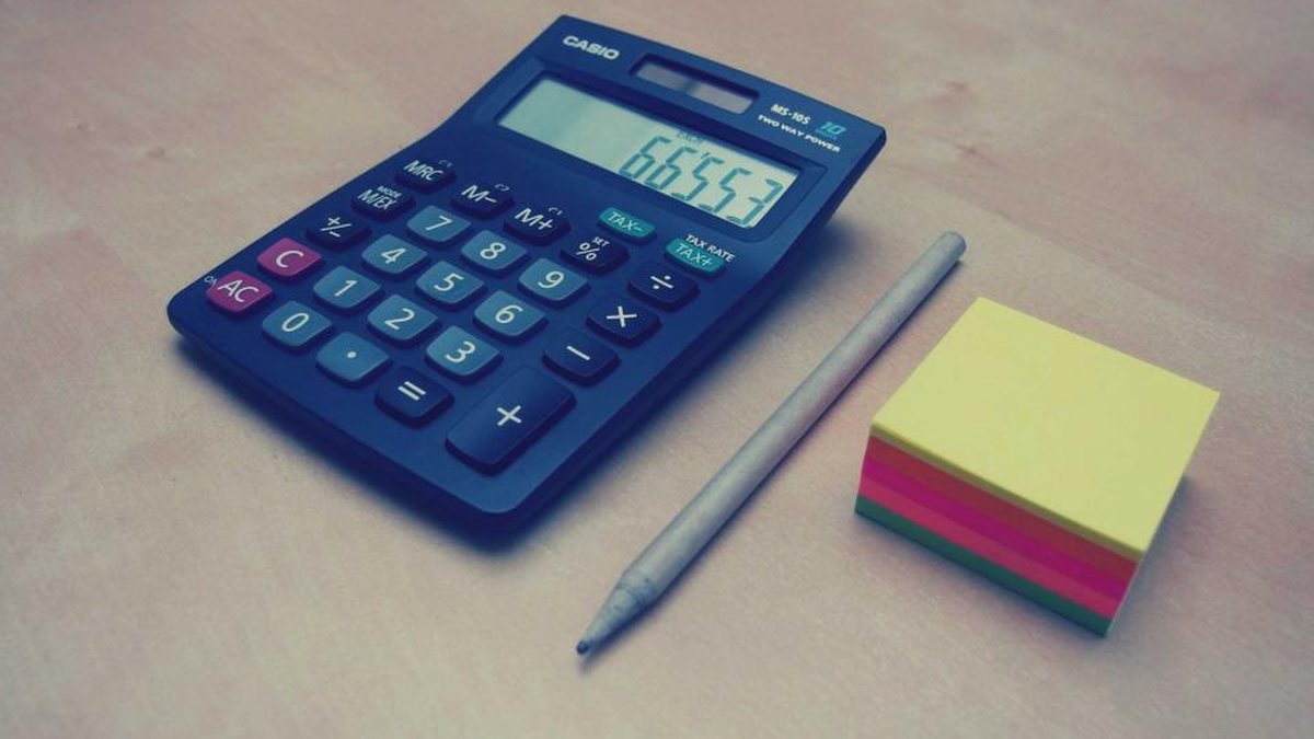 Paper invoices on a desk