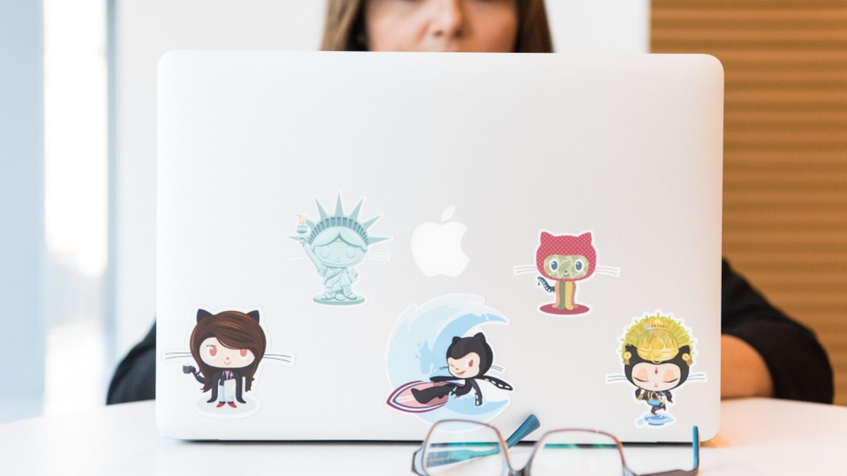 Developer working on a laptop