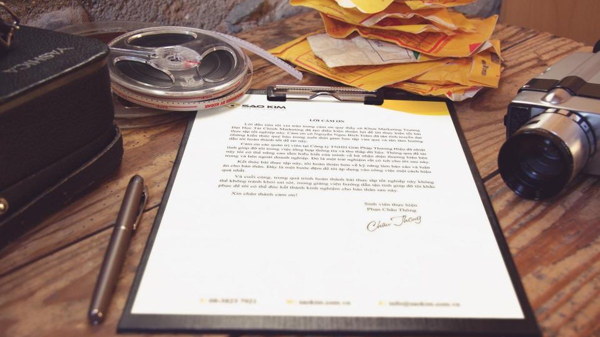 Legal documents on a desk