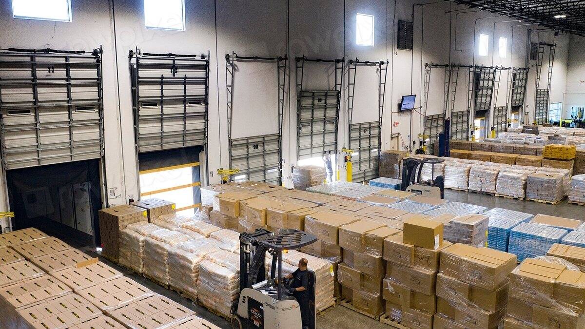 Planta de fabricación gestionada con un ERP industrial