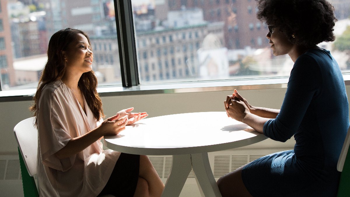 Business meeting in an office