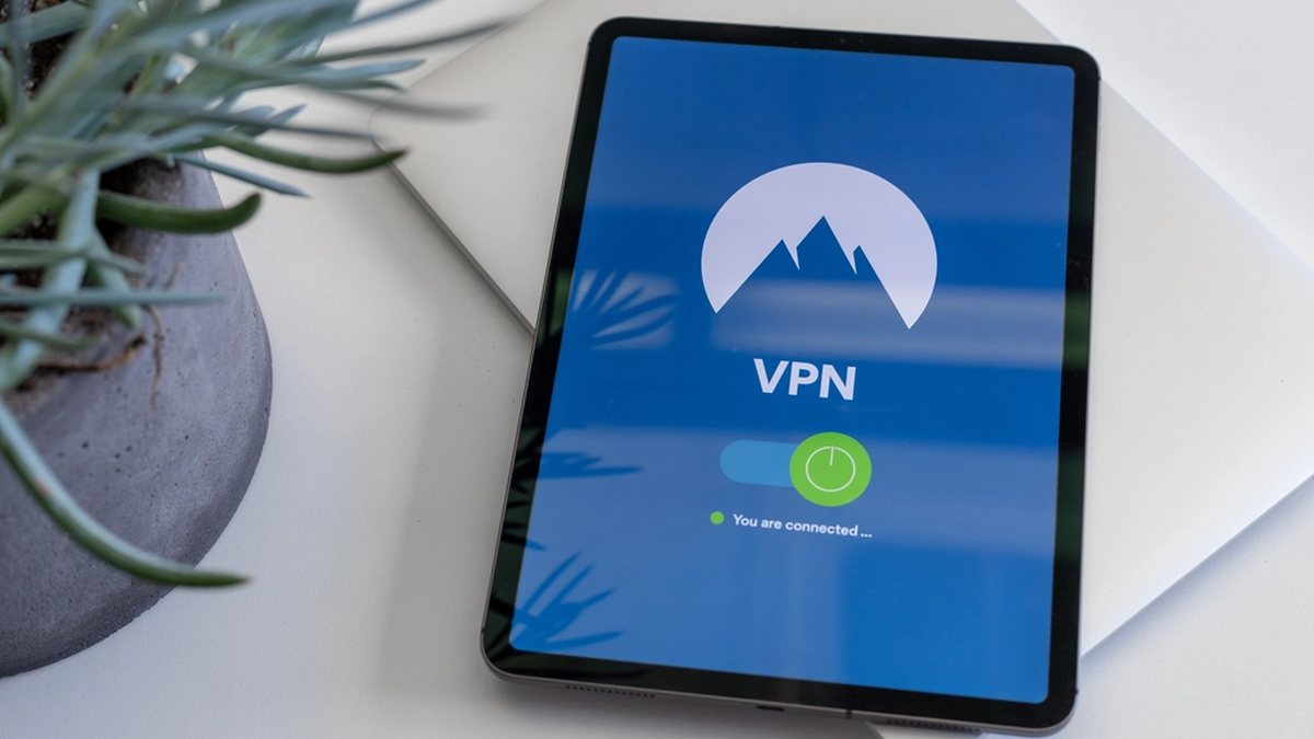 Concepto de seguridad informática en un ordenador
